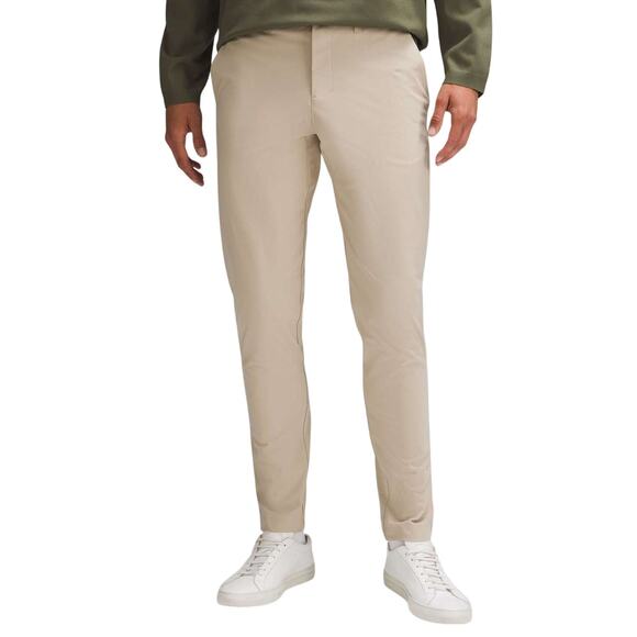 Lululemon ABC Slim-Fit Trouser Warpstreme Trench Men's Size 35 x 33 EUC - Picture 1 of 12